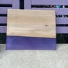 Special Order for  Christine M Purple Resin Chopping Board