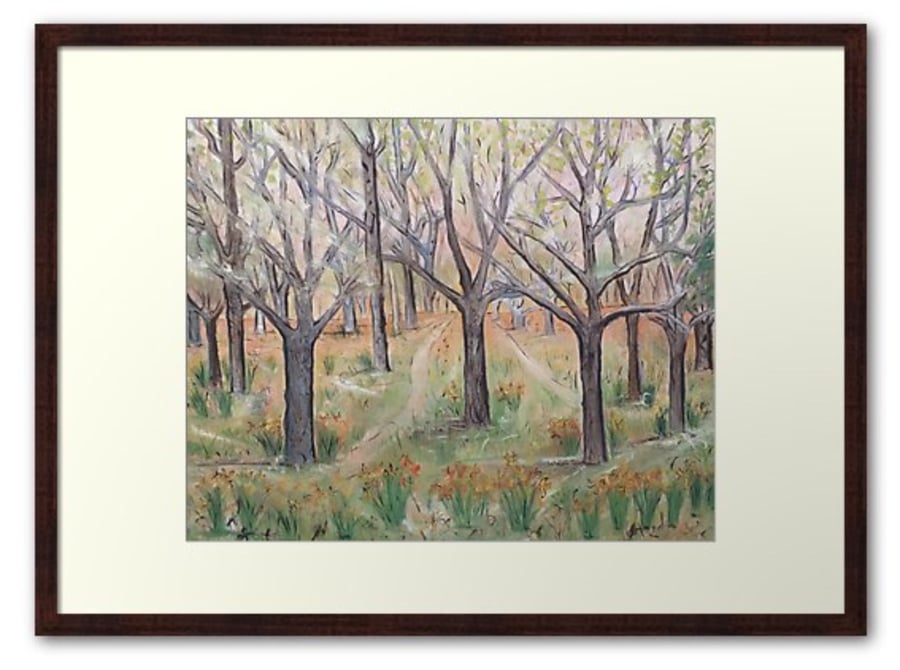 Framed Print Taken From The Original Painting ‘The Way’