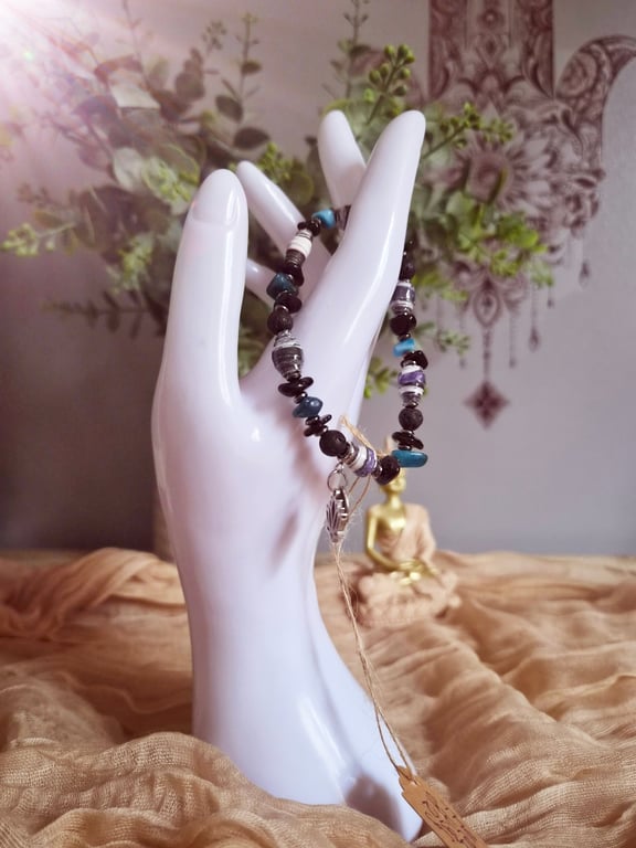 The 'Sacred Night' Bracelet (one of a kind) 