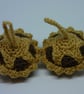 Crochet Mince pie decoration pair.  - Image 3