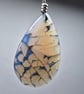 Blue Dragon vein Teardrop pendant - Image 2