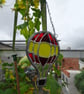 Stained Glass Suncatcher. Hot Air Balloon. Copper Foil Technique - Image 2