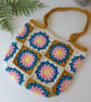 Crochet Cotton Shoulder Bag 