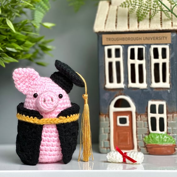 Snoutstanding Achievement! Graduation Piggy in a Blanket