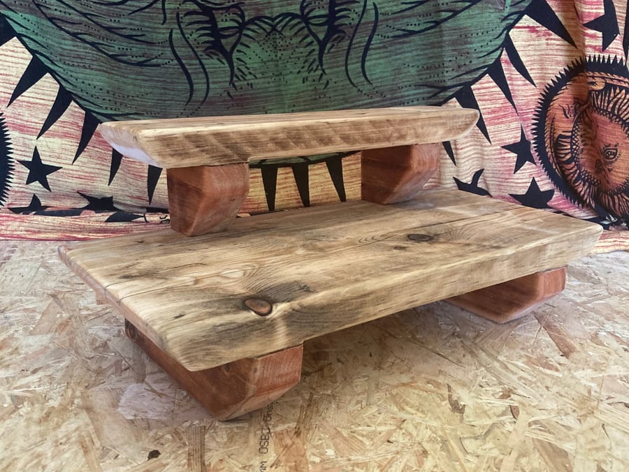 Altar Table with Fixed Shelf