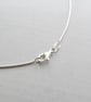 Textured Silver Leaf Pendant - Image 4