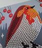 Christmas card. Robin red breast. Handmade Christmas card. Ref 470 - Image 2