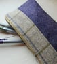 Make up or pencil case in harris tweed  - Image 4