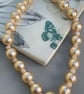 Pearl and seed bead bracelet 22cm long. - Image 2