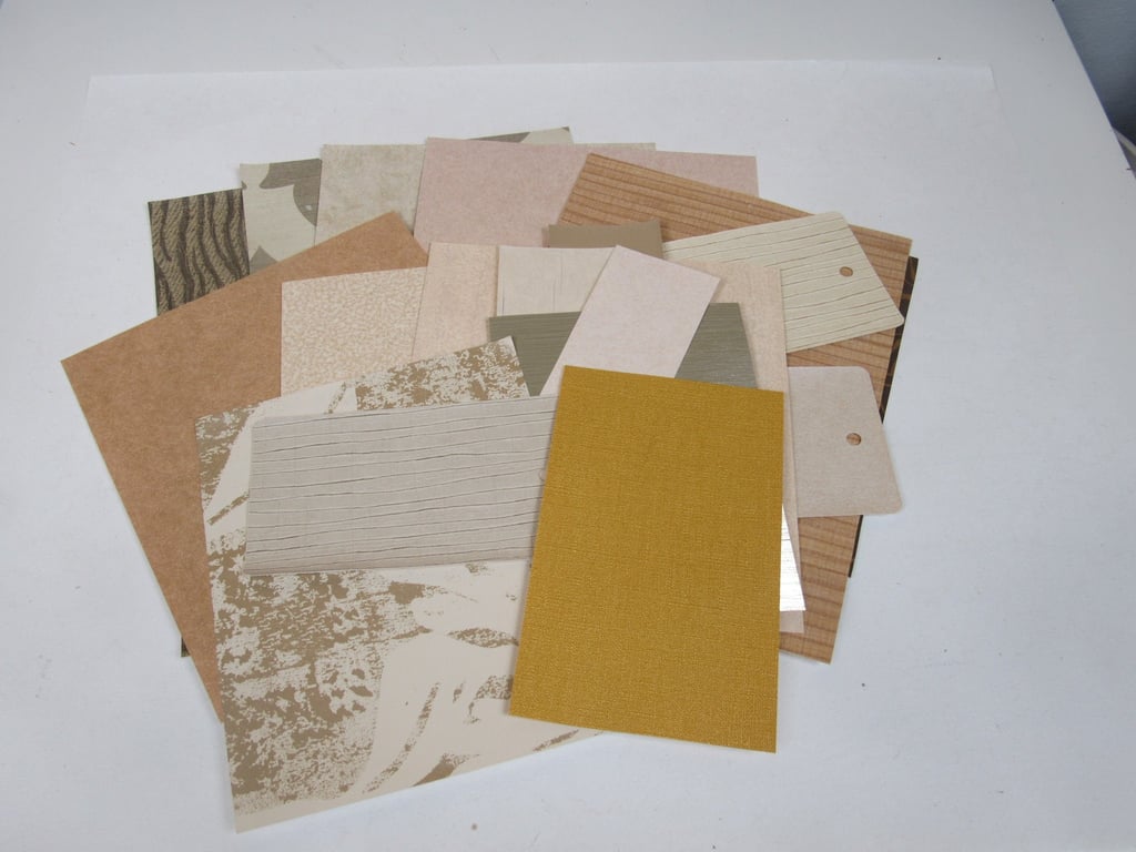 Mixed Whites, Yellows Wallpaper Craft Pack