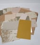 Mixed Whites, Yellows Wallpaper Craft Pack - Image 1