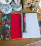 A5 notebook fabric cover in a choice of 6 prints, reusable and beautiful! - Image 9