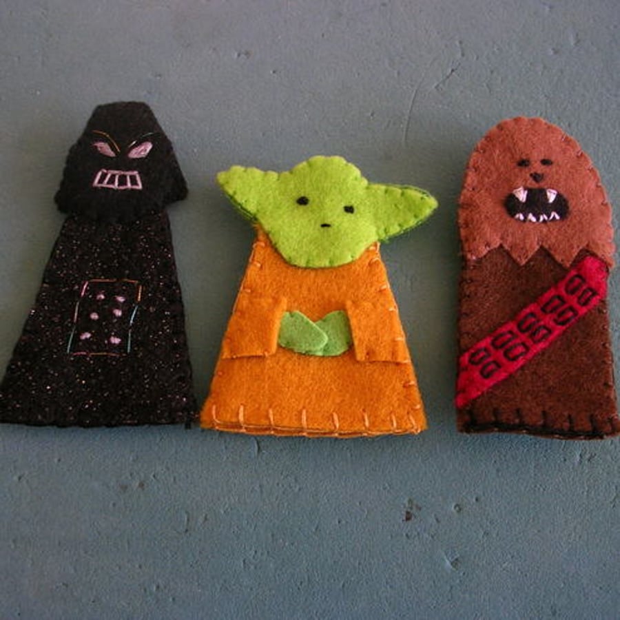 Star Wars finger puppets