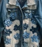 Vintage style denim jacket Size 12 - Image 2