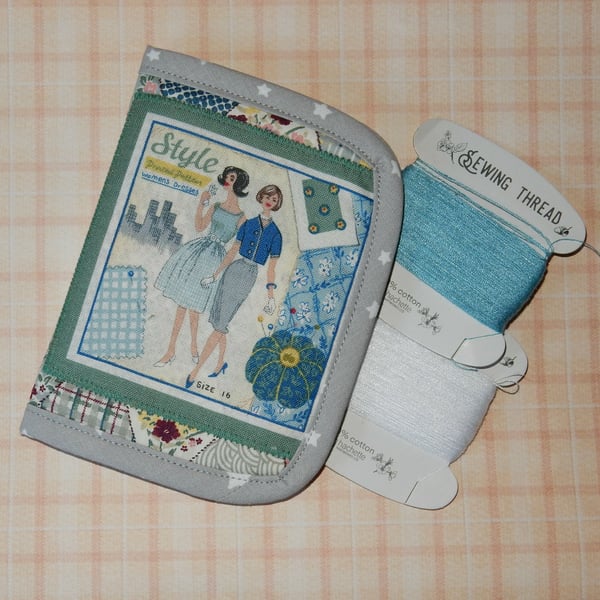 Needle case - Dressmaking and patchwork