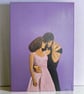  Dirty Dancing acrylic painting 11.8" x 16.5"