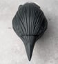 'Astrum', a black porcelain crow idol. - Image 8