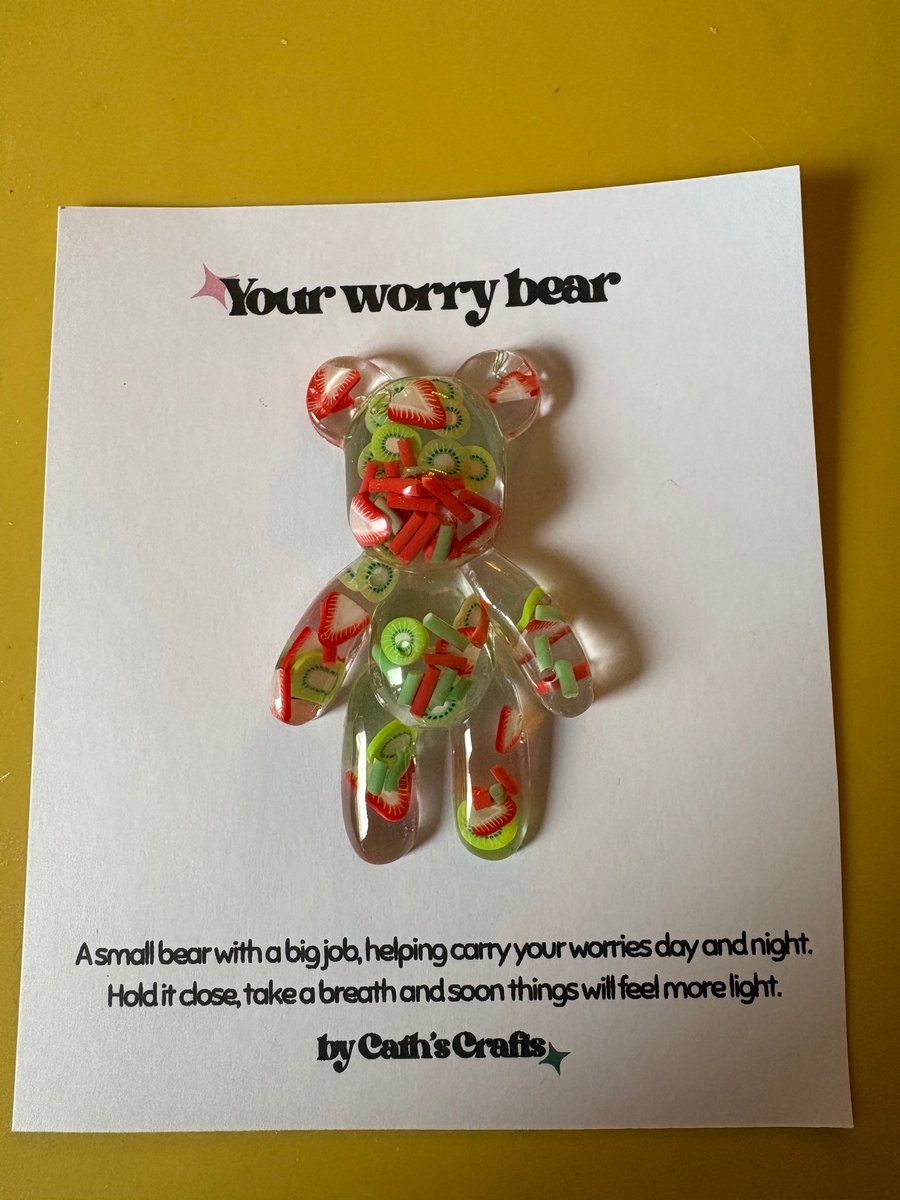 Worry Bear by Cath’s Cafts