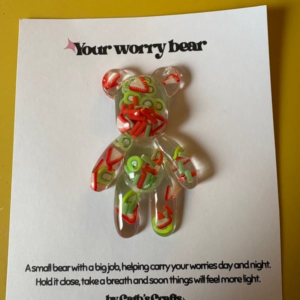 Worry Bear by Cath’s Cafts
