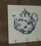 Hooks Wooden Time for Tea Country Vintage Kitchen Decoupage - Image 1