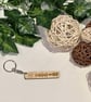 Personalised Spotify Keychain - Spotify Code Wood Keyring with Gift Bag - Image 5