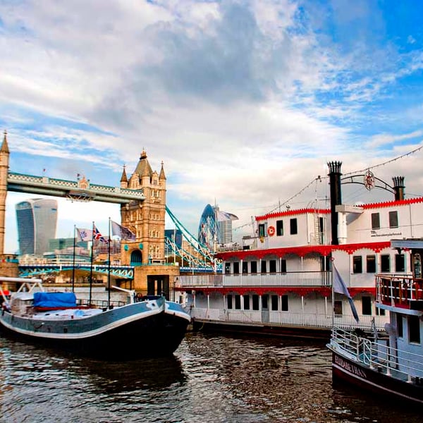 Tower Bridge River Thames London Cityscape Photograph Print
