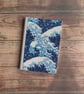 Wave Notebook - Lined - A6
