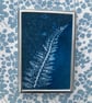 Fern Art, Pretty Art in Silver Plated Frame  - Image 6