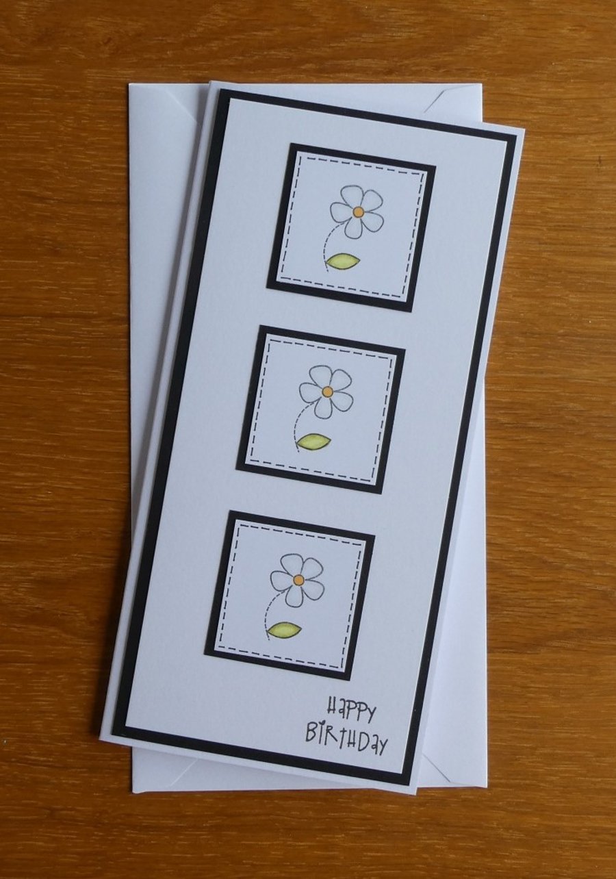 Daisy Happy Birthday Card