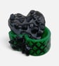 Obsidian Heart Trinket Box