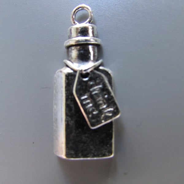 Drink Me Alice in Wonderland Charm