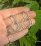 Linked ovals earrings  - Image 3