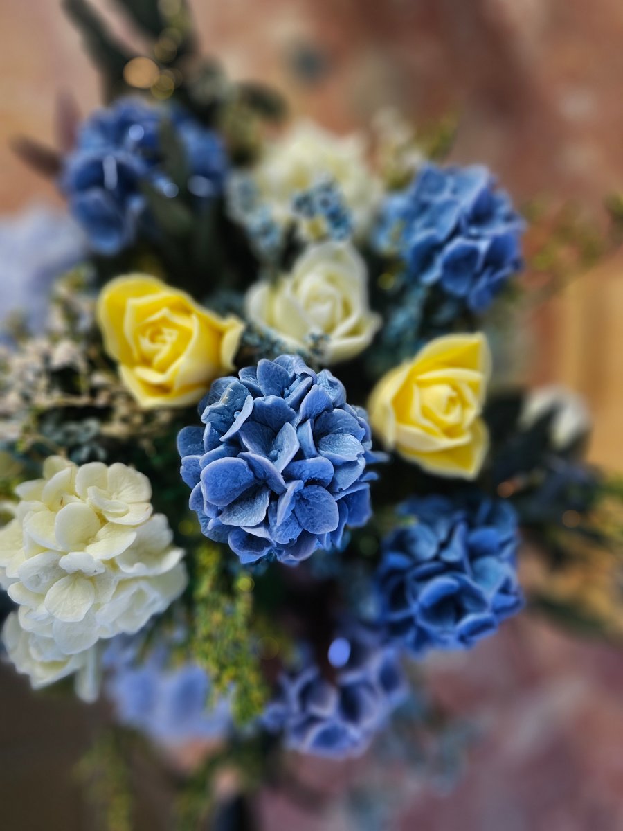 Soap flowers bouquet