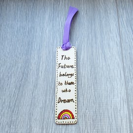 Bookmark, readers gift, rainbow