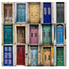 ‘Old Doors of Porto’ signed square mounted print 30 x 30cm FREE DELI