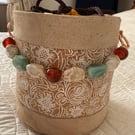 A unique Portuguese cork shoulder or handbag - you decide...