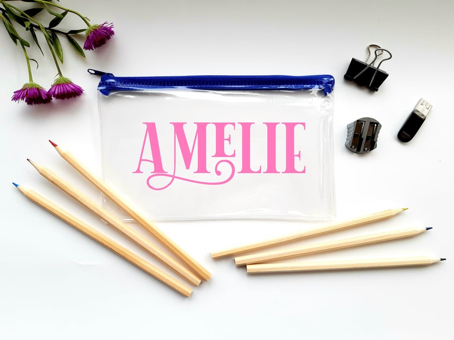 Back to School Gifts, Pencil Case, Personalised Pencil Cases, School Stationary