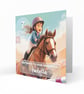 Personalised Birthday Card, Female, Any Relation, Horse Riding, C36