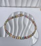 Iridescent Rainbow Necklace Colourful Jewellery Mystic Aurora Luna Flash Beads H - Image 3