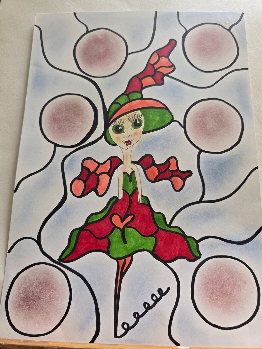 Fairy Witch Drawing 