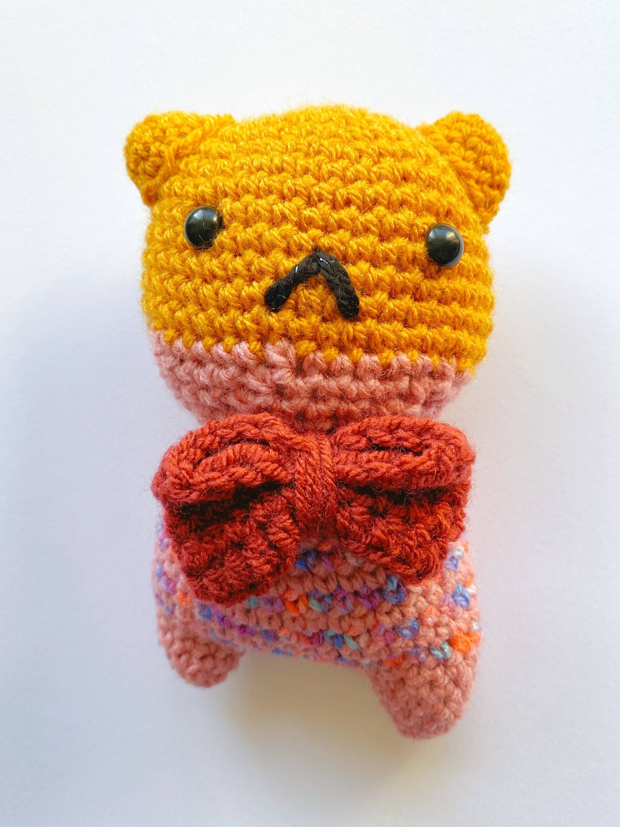SALE Amigurumi Heritage Bear Collectable Handmade Crochet