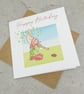 Birthday Card Ladybird Fairy Card - Image 3