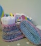 Baby Girl's Booties  3-6 months size - Image 4