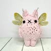 Pale Pink and Silver Kittyfly
