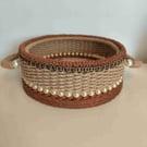 handmade hemp rope woven basket