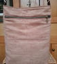 Faux suede patchwork bag - Image 2