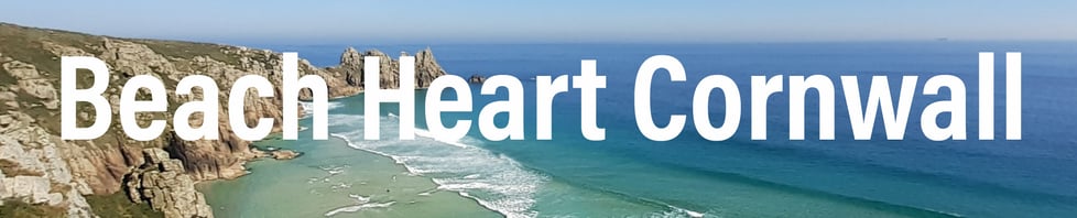 Beach Heart Cornwall