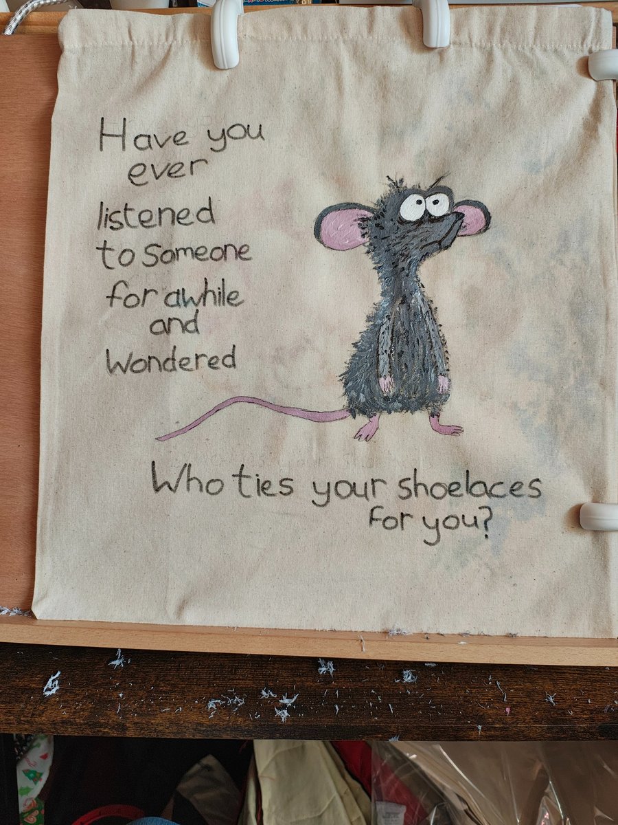 Hand painted tote bags 