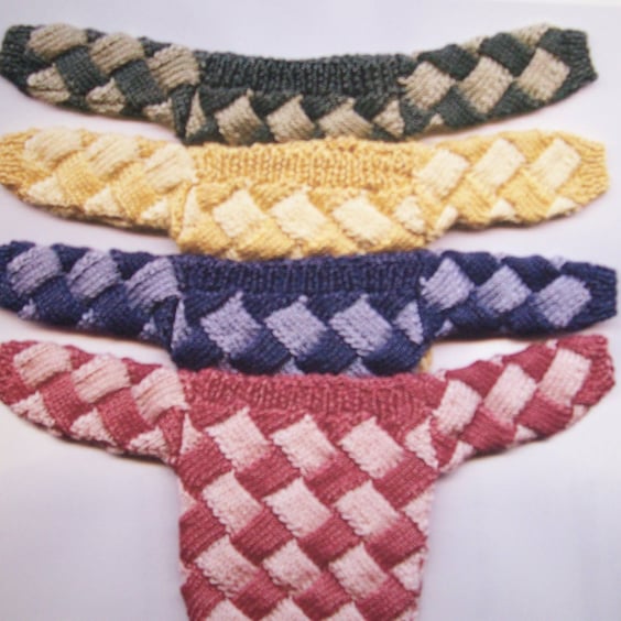  Janet’s Jumpers for Dollhouse People. ‘Off the Peg’  Miniature Size Lady.