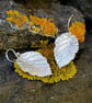 Hazel Leaf Earrings - Image 1